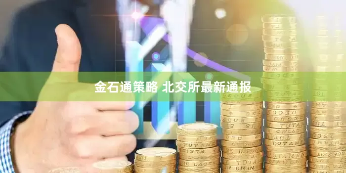 金石通策略 北交所最新通报